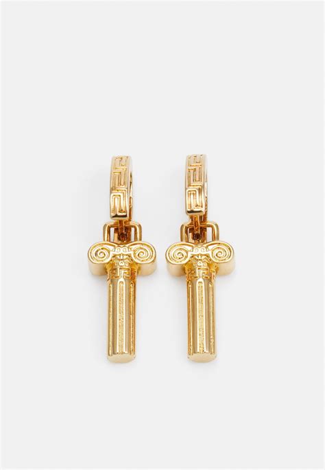 orecchini versace uomo oro|Versace EARRINGS UNISEX .